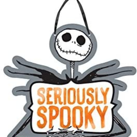 Nightmare before Christmas seriously spooky sign - Picture 3 of 6